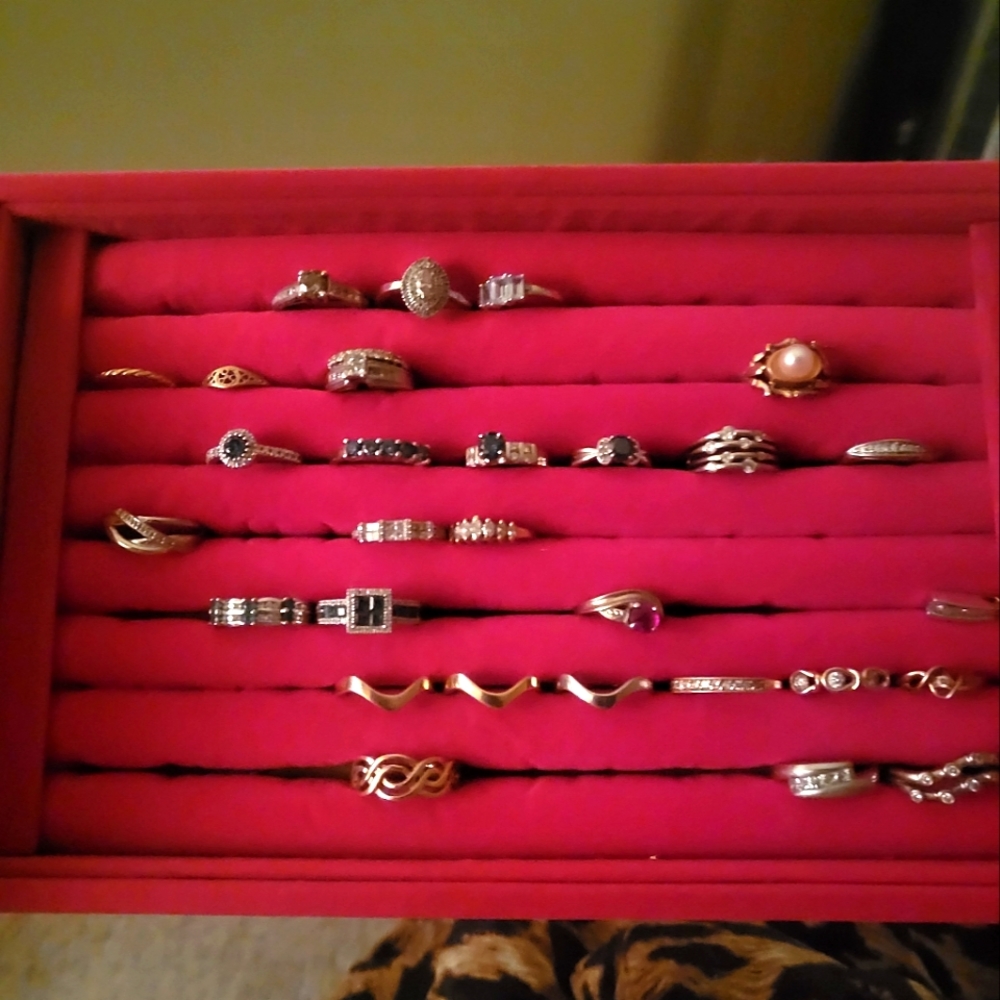 10/14/18kt gold rings